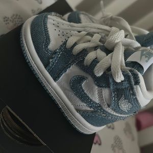 Jordan denim 1s infant